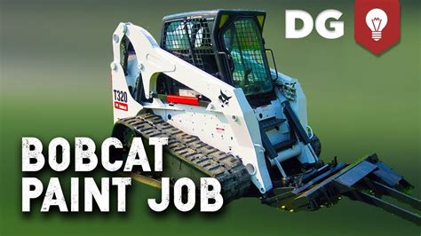 video paint a skid steer|repainting a skid steer.